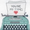 My Type Counted Cross Stitch Kit for Beginners