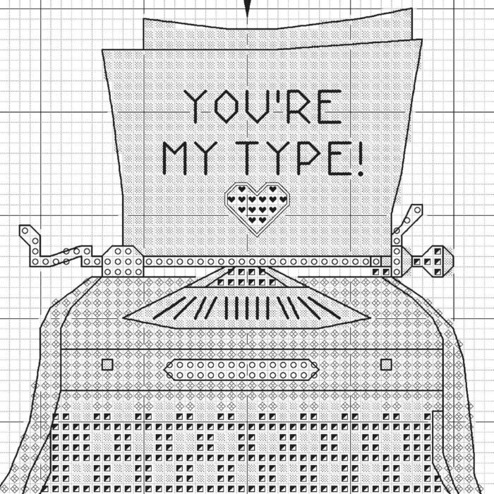 My Type Counted Cross Stitch Kit for Beginners