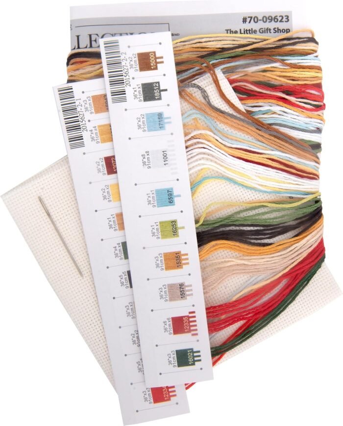 Dimensions Gold Collection Petite 'The Little Gift Shop' - Advanced Counted Cross Stitch Kit - 70-09623