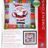 Dimensions Needlepoint Kit, Patterned Santa Claus Christmas