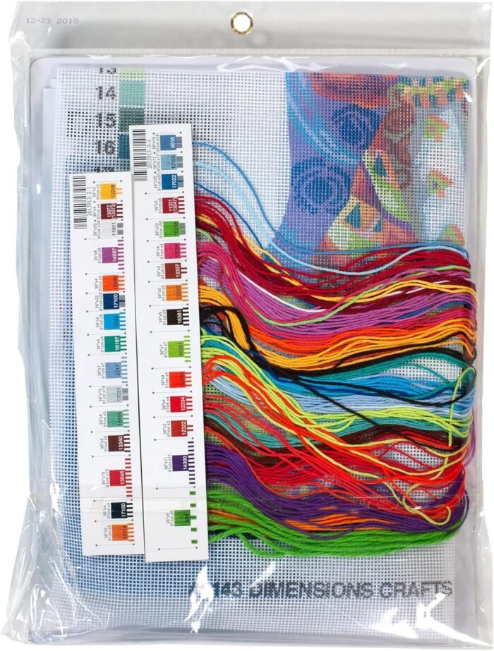 Dimensions Needlecrafts Needlepoint, Happy Snowman Stocking - 71-09143