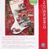 Dimensions Counted Cross Stitch Kit - Santa's Truck Stocking - 70-08986