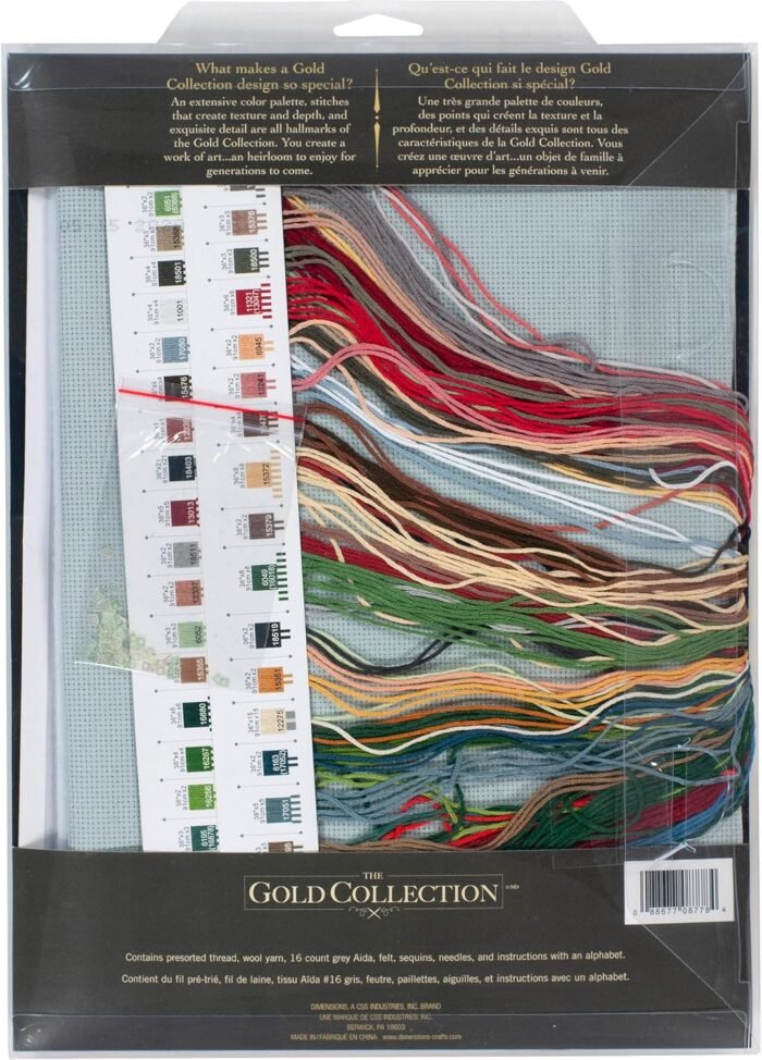 Dimensions Counted Cross Stitch Kit - 'Candy Cane Santa Stocking' - 8778