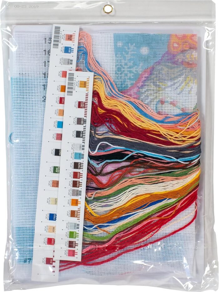 Dimensions Needlepoint Kit 'Santa and Toys' - Personalized Christmas Stocking - 71-09145