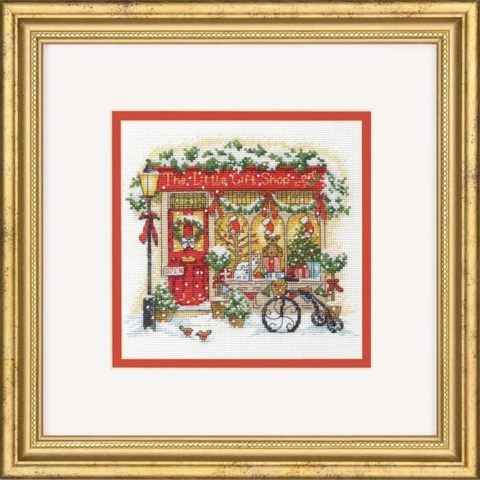 Dimensions Gold Collection Petite 'The Little Gift Shop' - Advanced Counted Cross Stitch Kit - 70-09623