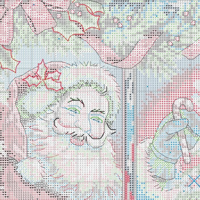 Dimensions Counted Cross Stitch Kit - 'Candy Cane Santa Stocking' - 8778